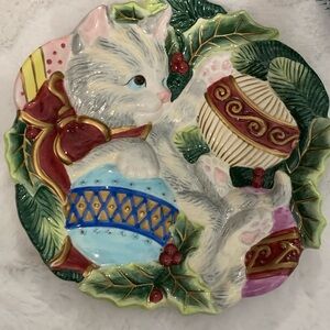 Fitz and Floyd Essentials Ceramic Plate